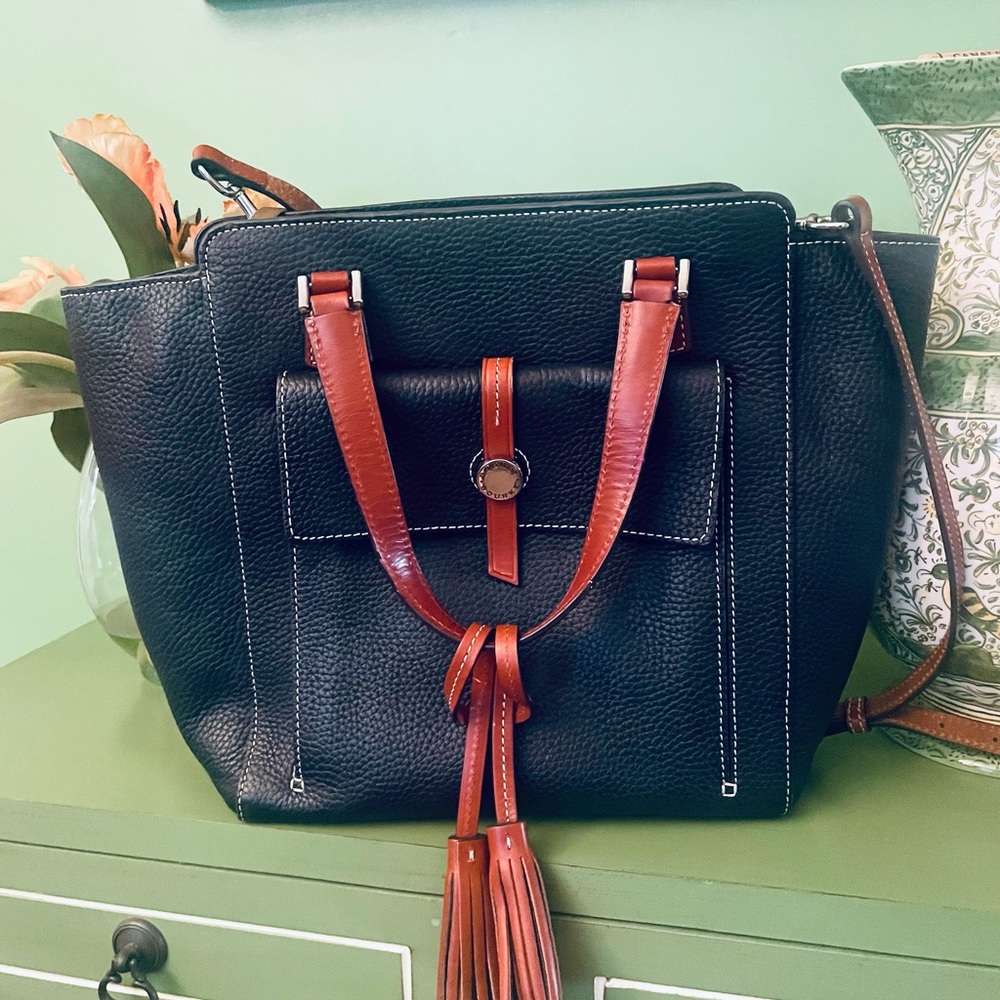 Dooney & Bourke Pebbled Leather North West Shopper Tote LIKE NEW